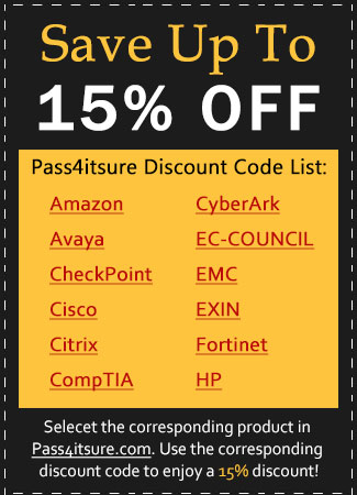 Pass4itsure discount code list 2021